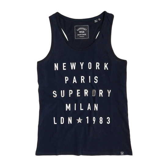 Superdry Γυναικεία αμάνικη μπλούζα